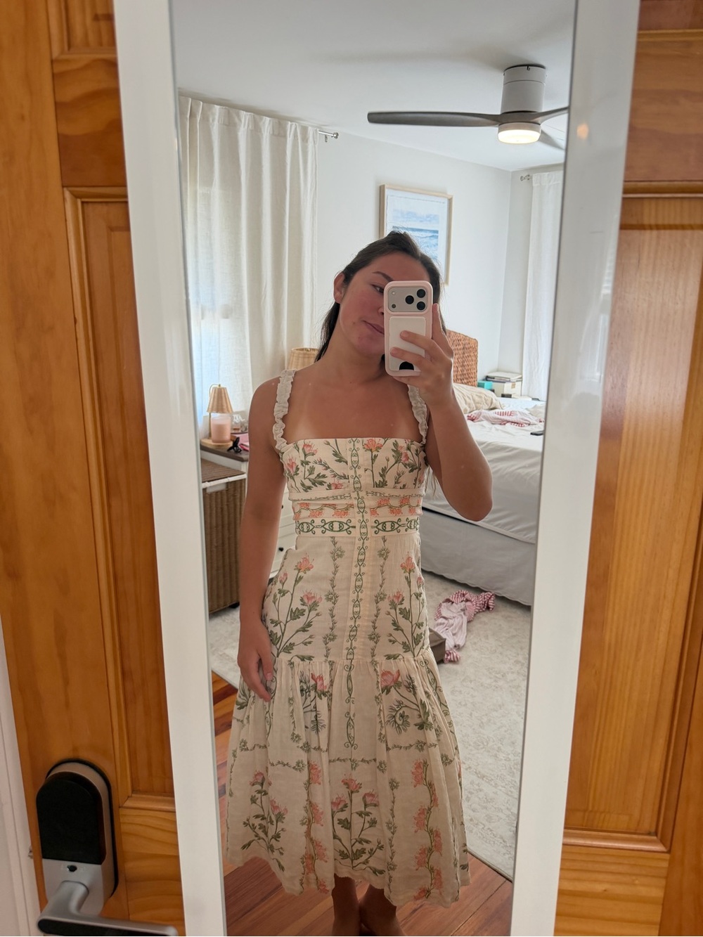 Agua by Agua Bendita Nispero midi dress